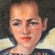 Portrait of Lady in Pastel by Marie Terlamen