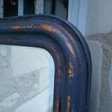 Mirror Louis Philippe patinated black 51 x 66