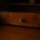 20th-century walnut slant-front secretary