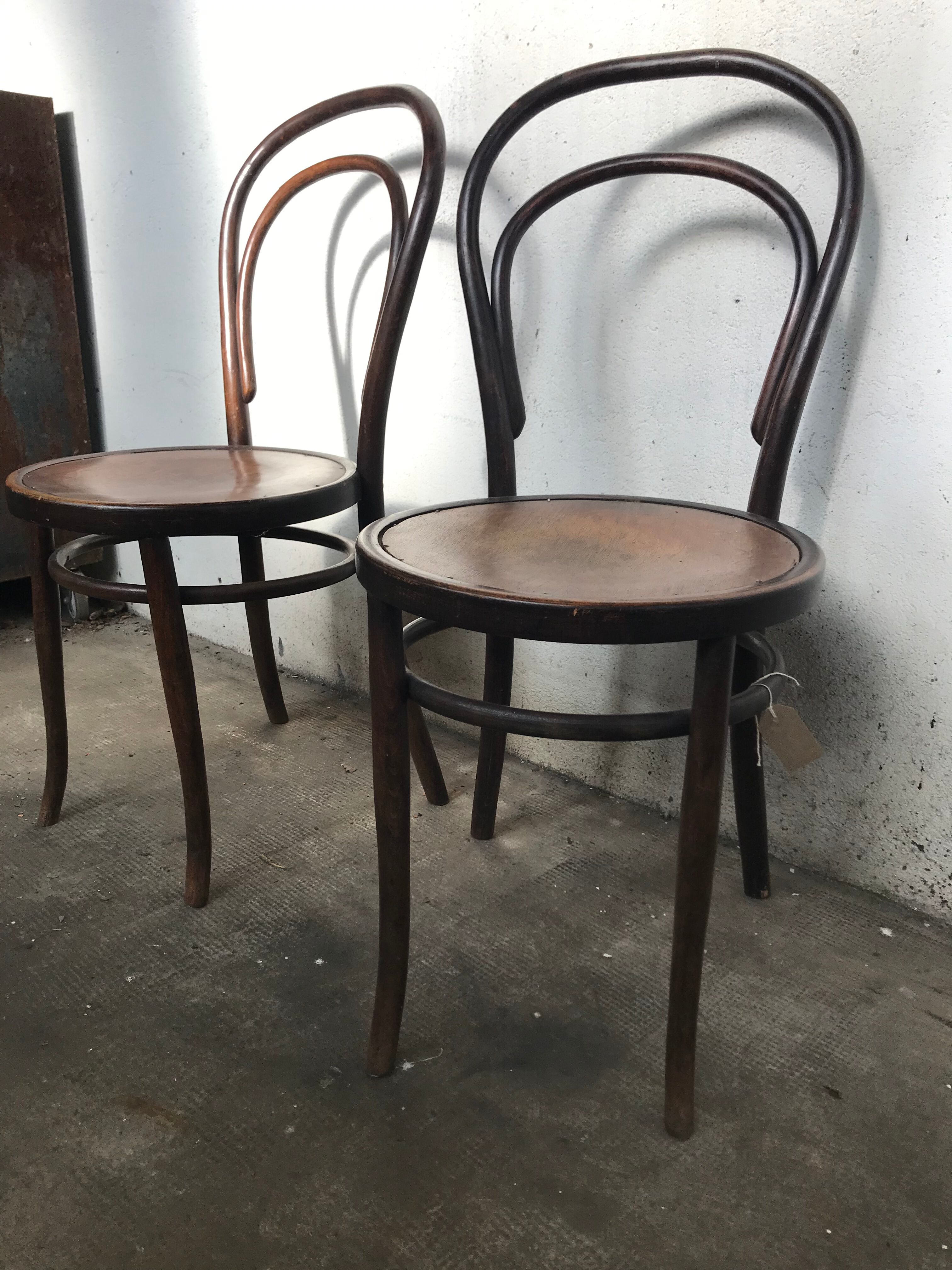 Set of 2 bistro chairs