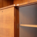 Scandinavian high row in teak