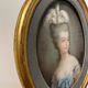 Pastel buste marquise