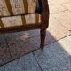 Sofa sofa old style louis xvi 2 places with cushion