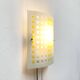 Vintage postmodern glass wall lamps from DIY Light, 1980s, set of 2.