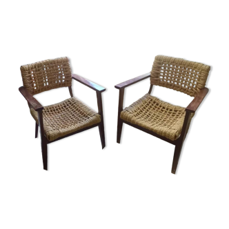 Paire de fauteuils Vibo