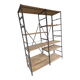 Industrial iron and wood shelf