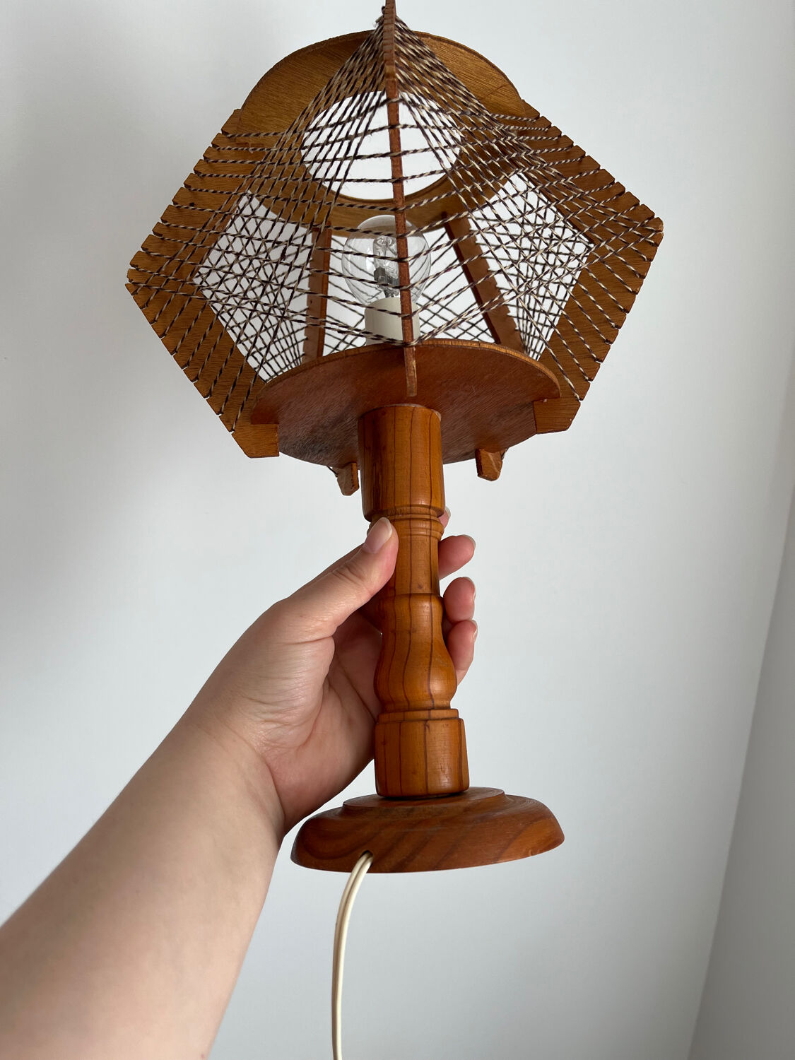 Lampe filaire vintage