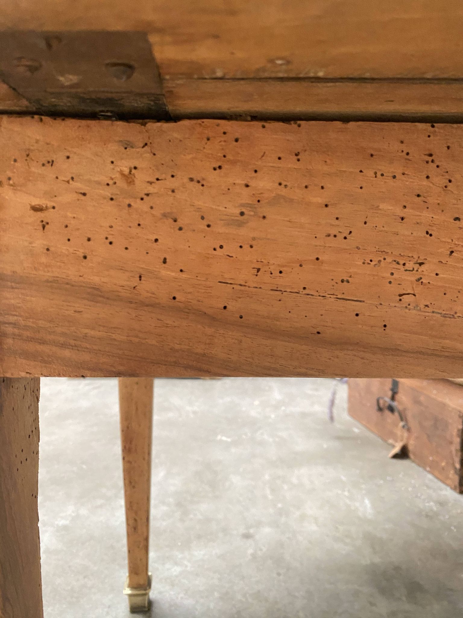 Table de ferme à rabats