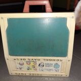 Vintage slate suitcase
