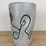 Ceramic vase Bessonne 60s