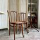 Chair 56 in arched beech and canning by Michael Thonet for Thonet Wien