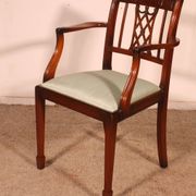 office chair or other Hepplewhite style in mahogany