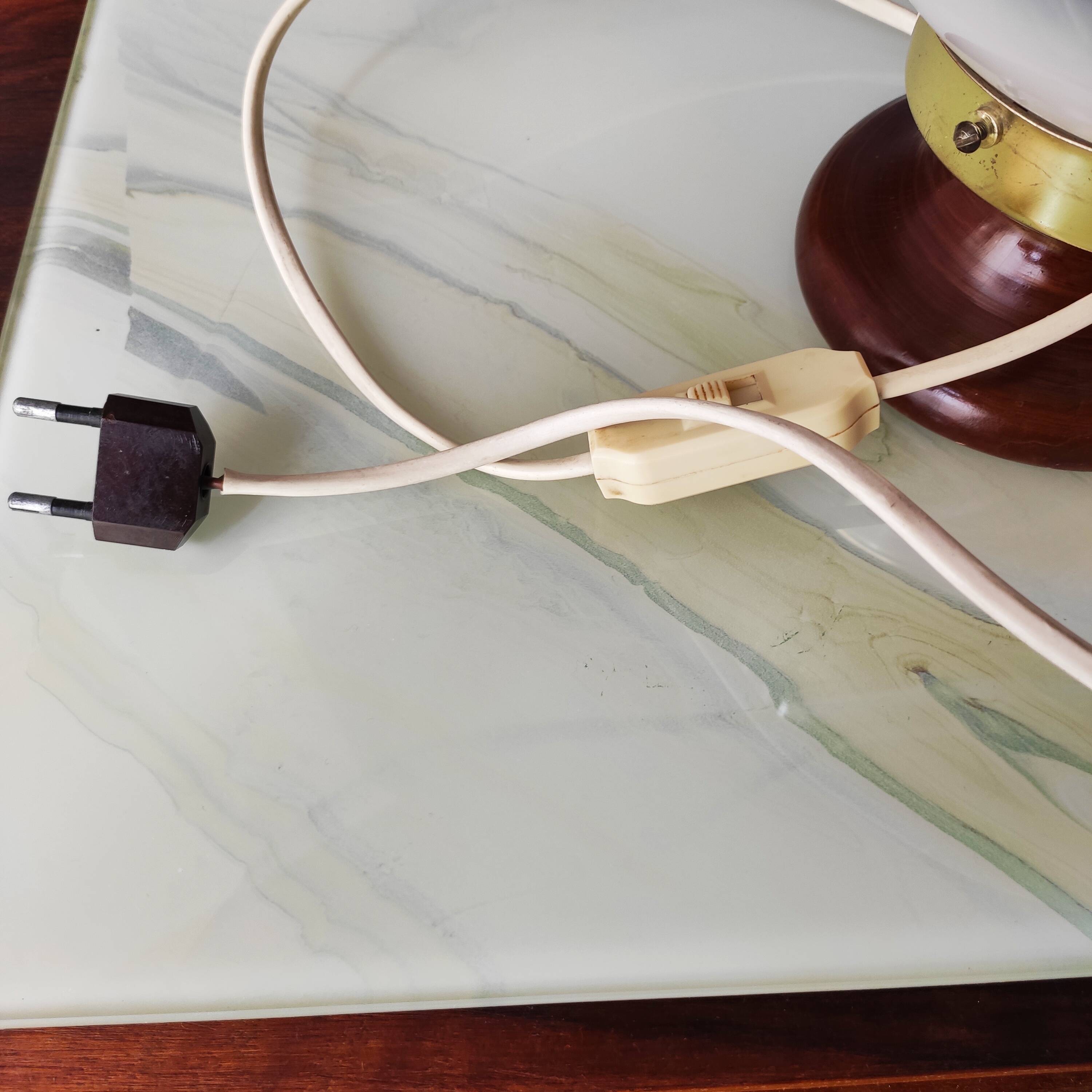 Vintage Mazzega 1970 Murano glass lamp