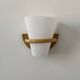 Vintage pin and opaline perspex wall light, France, 1980.