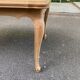 Table à manger Louis XV extensible rénovée en bois brut