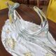 Large crystal fruit bowl Daum