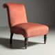 Ensemble de 2 fauteuils à pantoufles français vers 1900