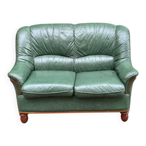 Canapé vintage 2 places - bois