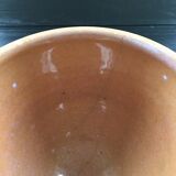 Glazed terracotta salad bowl