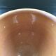 Glazed terracotta salad bowl