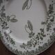 Assiette fleurie St Amand et Hamage