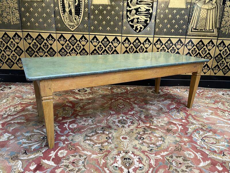 Louis XVI painted coffee table