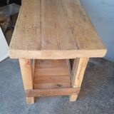 Workbench 120cm old solid wood