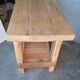 Workbench 120cm old solid wood