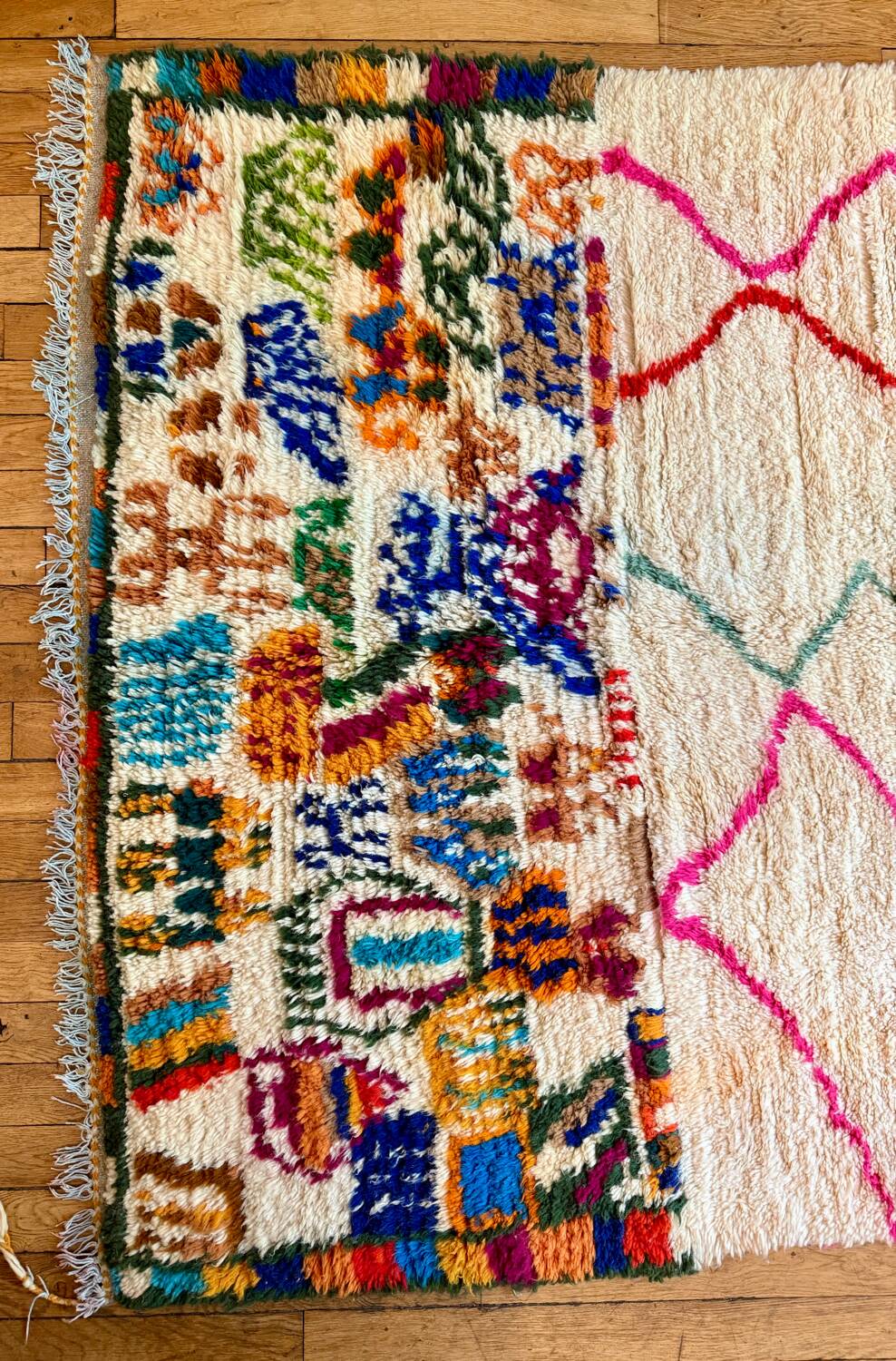 Tapis berbère Béni Ouarain 151x152