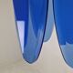 Blue Glass Chandelier or Pendant by Veca, Italy 1970's
