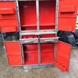 1950 industrial style high metal buffet