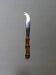 Bamboo cheese knife with bohemian country decor