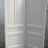 Old woodwork molded door