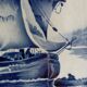 Marine decorative dish of the 30s by Saint-Amand