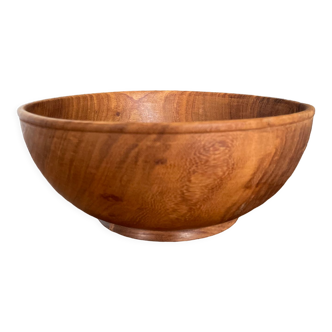 Wooden salad bowl