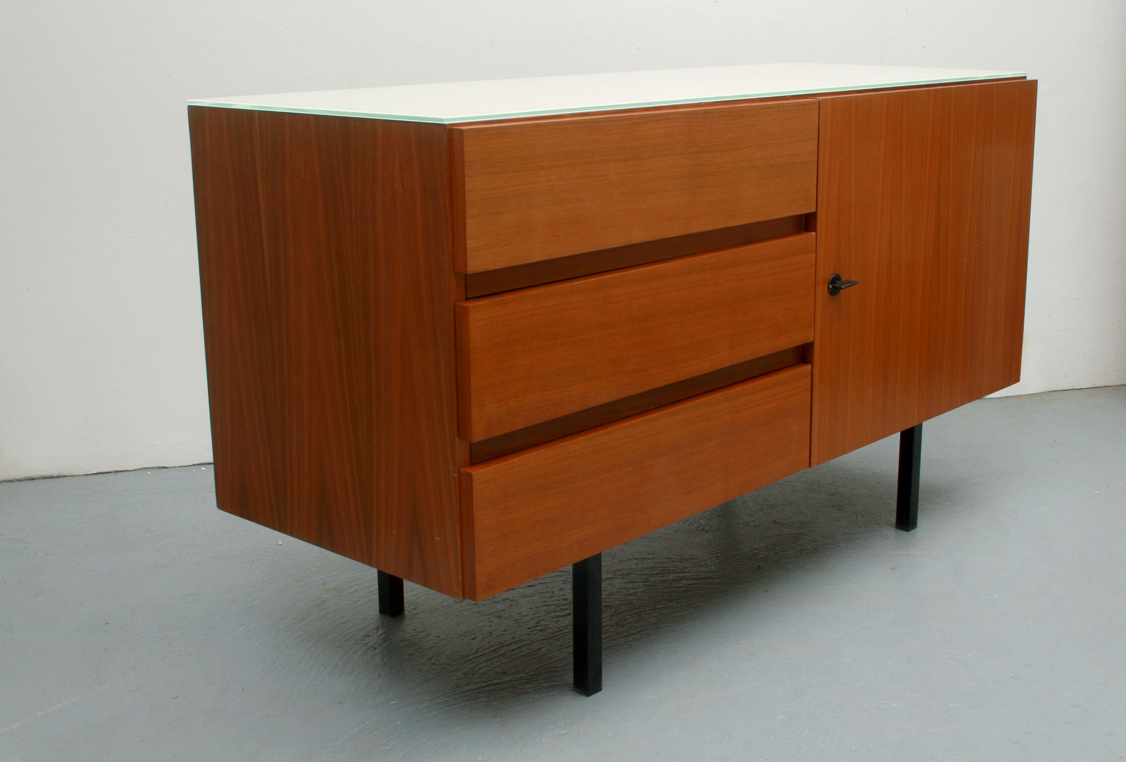 1960s sideboard in teak, 120cm