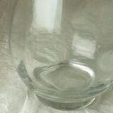 EWATER PITCHER CARAFE IN THICK GLASS WITH CUT-SIDE EFFECT