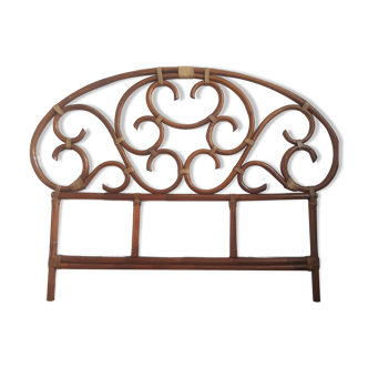 Rattan headboard 2 people