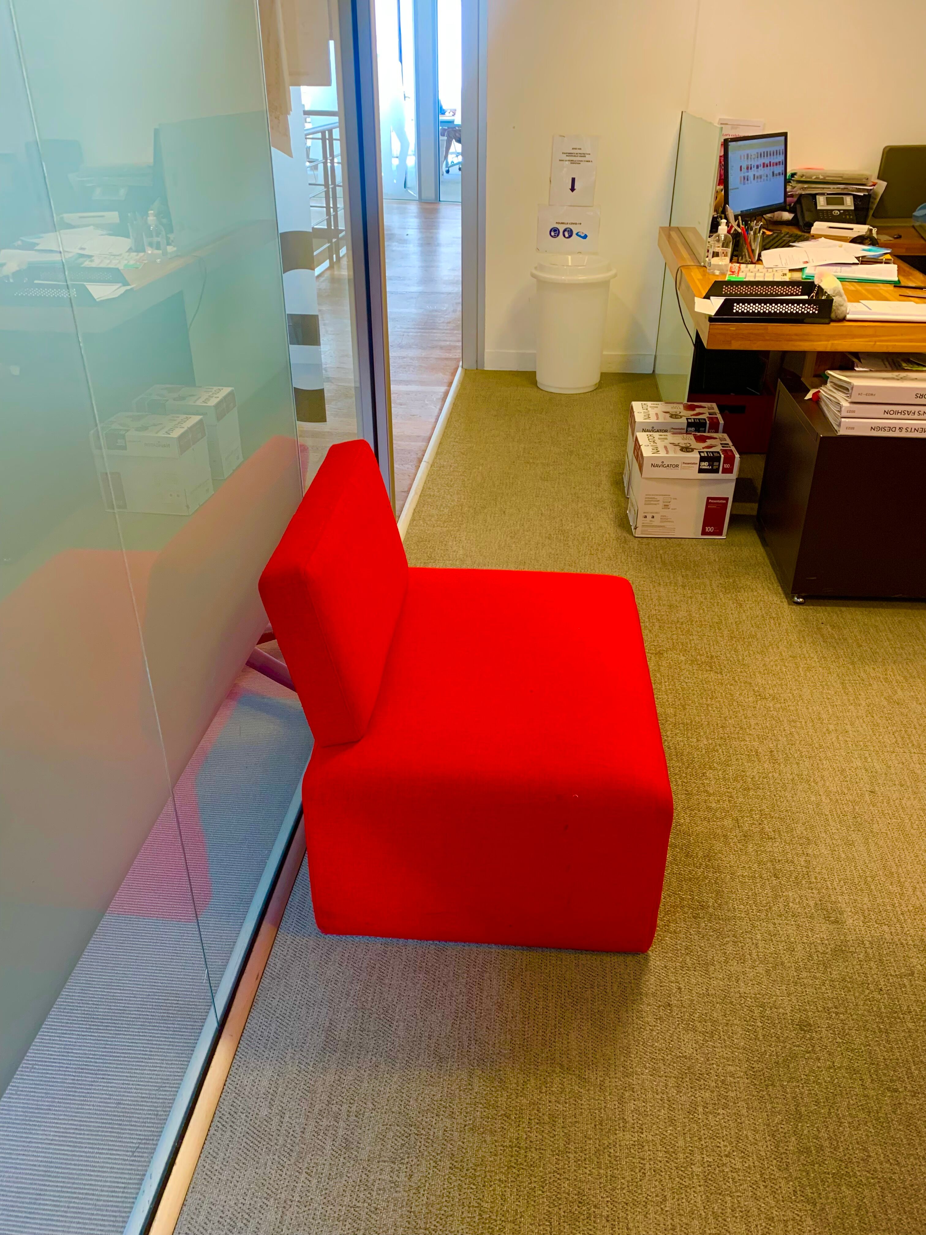 Armchair Tacchini collection "Silvera" De Lievoren, Altherr, Molina