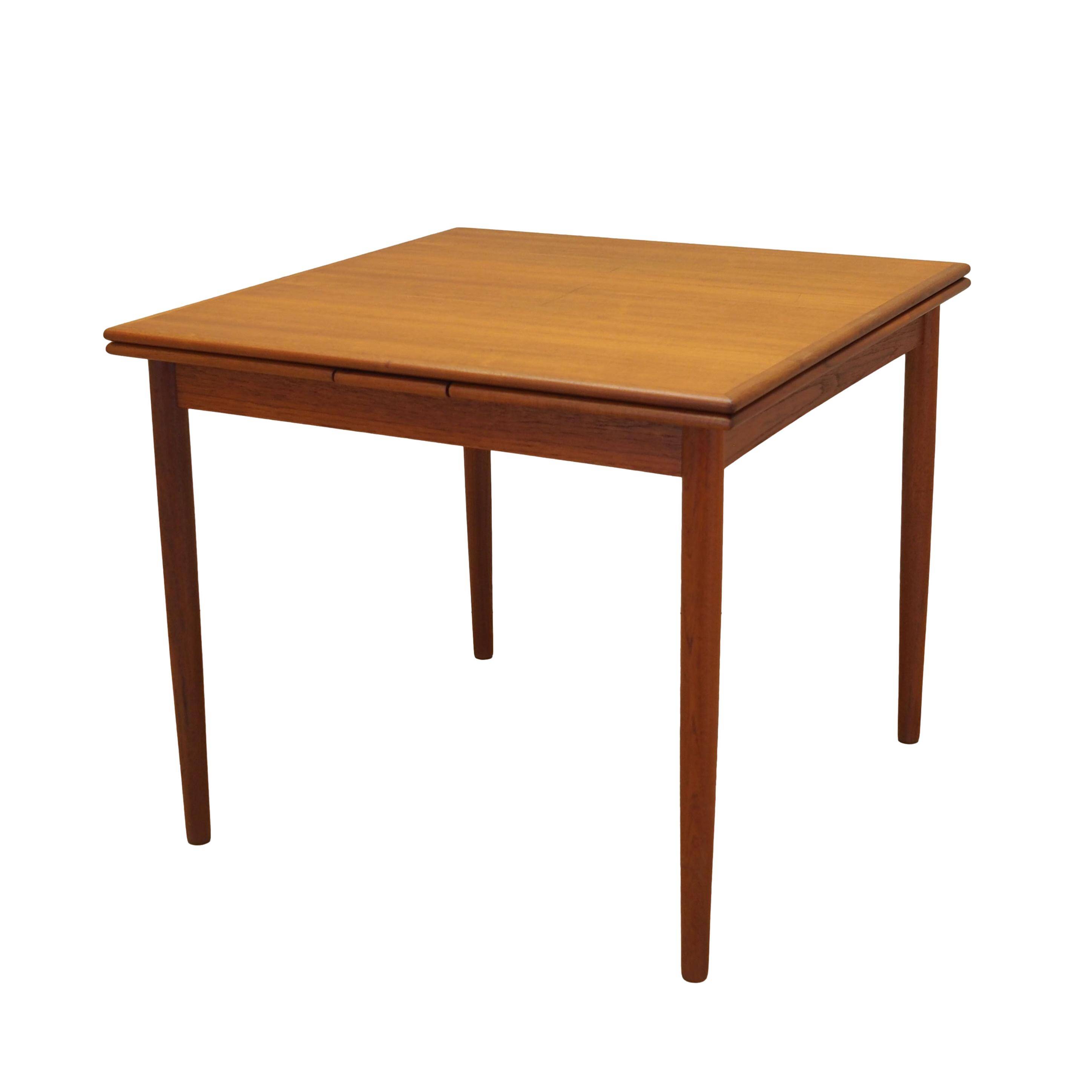 Teak table, Danish design, 1970s, production: Denmark