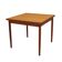 Table en teck, design danois, années 1970, production : Danemark