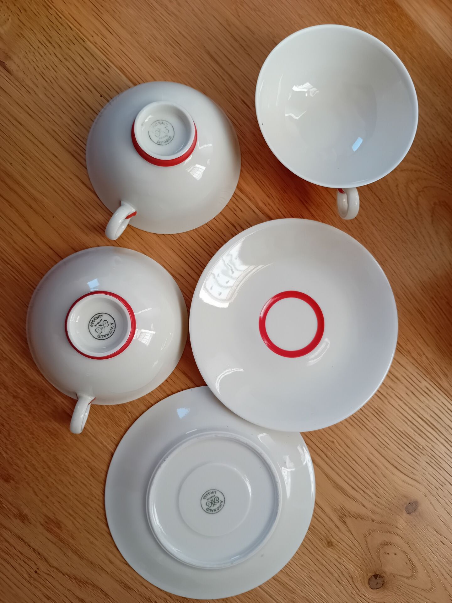 Limoges porcelain tea service A. Vignaud