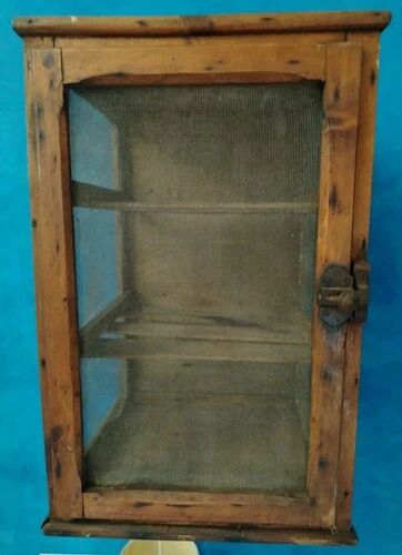 Antique Toscani Showcase in Wood, 19th Century