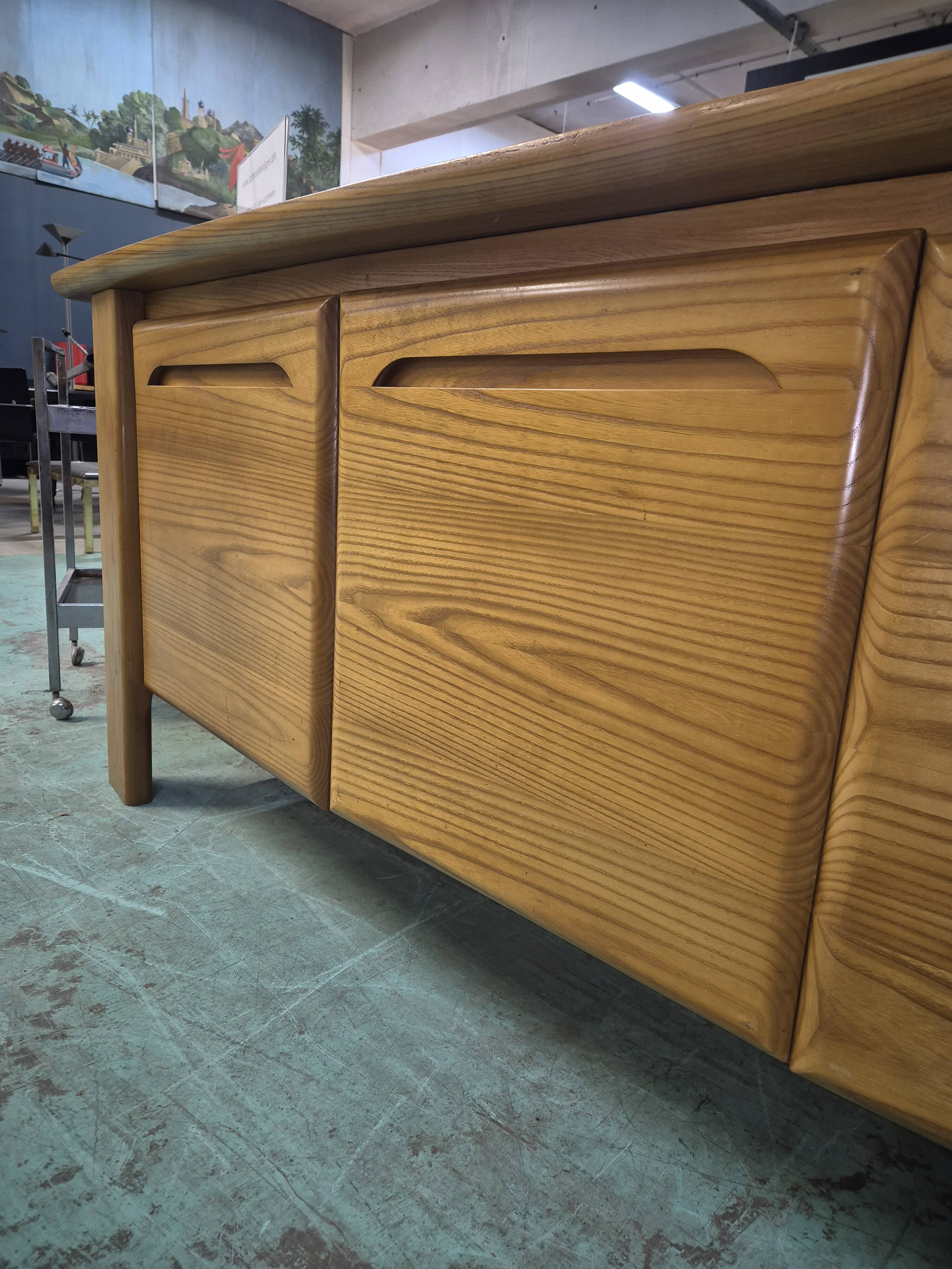 Enfilade in solid elm