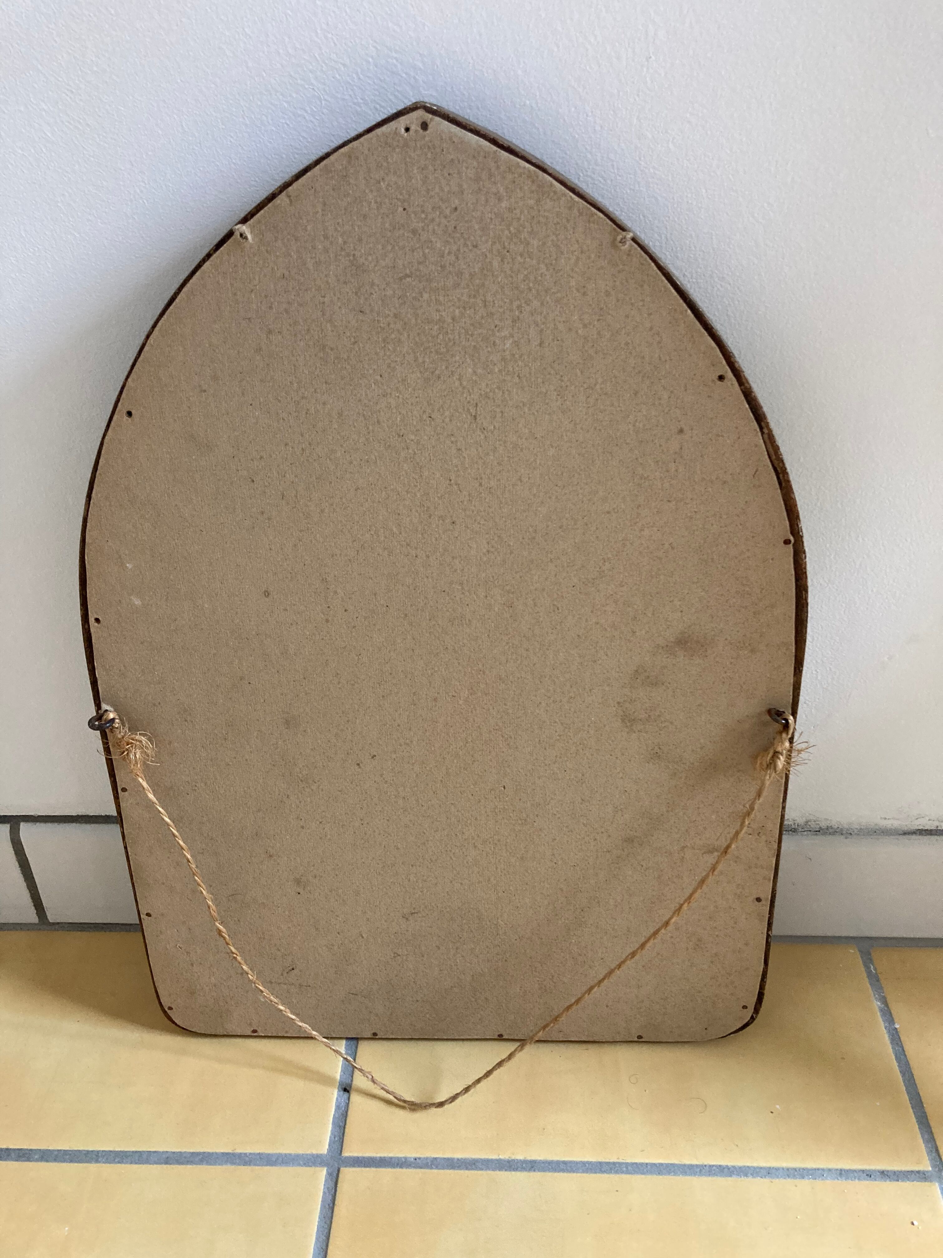 Small art deco mirror 33x46cm