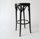 Vintage design bistro high stool from the 70s 1970 bauhaus