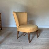 Fauteuil vintage jaune