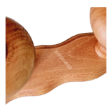 Double wooden hook