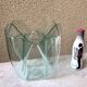 Italian handkerchief vase PMMA thermoformed edition iguzzini design Pietro Chiesa vintage 70