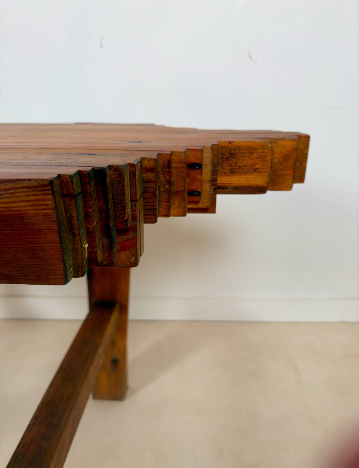 Designer desk, console table and matching stool